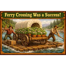 2bb Plant on Screen - Ferry Crossing