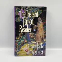 Instant Tarot Card Reader Hardcover Book 8.5”