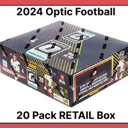 2x RETAIL PACKS of 2024 Optic Football