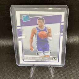 2020-21 Panini Donruss Optic Tyrese Haliburton Rated Rookie RC Indiana Pacers
