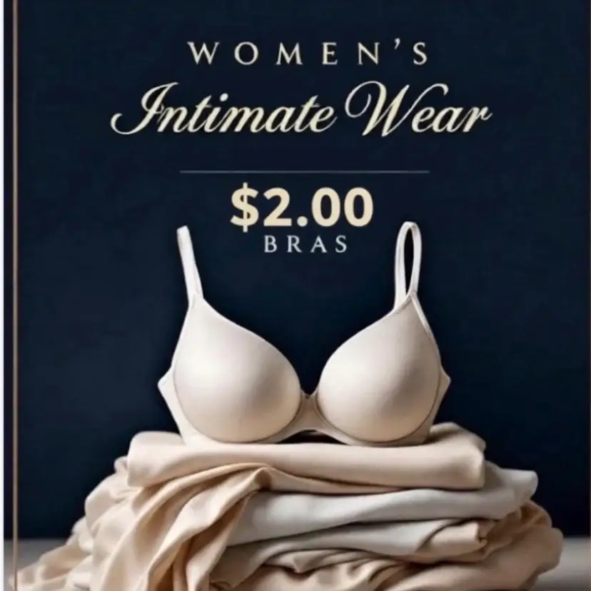 $2.00 Women’s Bras And Sleepwear New