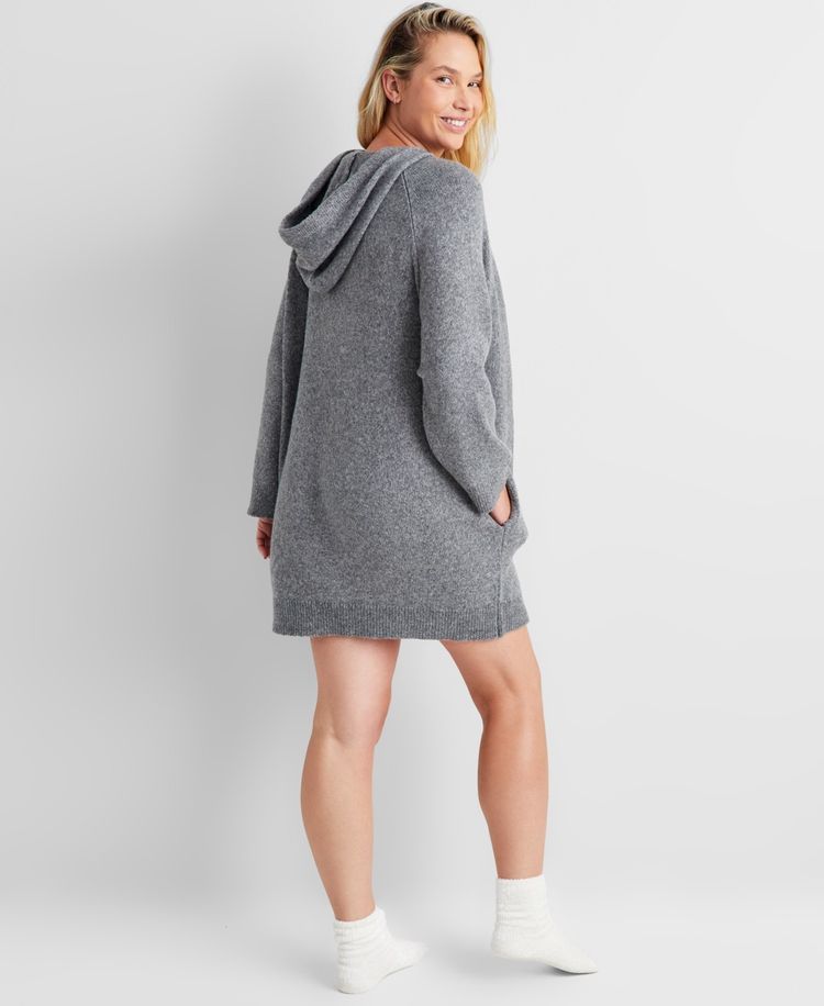 State of Day Women's Indulge & Rest Loungewear Tunic Hoodie 2XL Gray New $69 Free Shipping