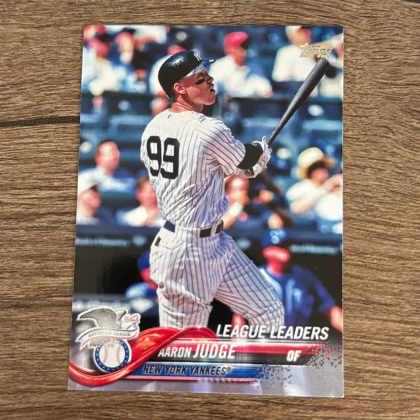 Aaron Judge
2018 Topps League Leaders
New York Yankees 