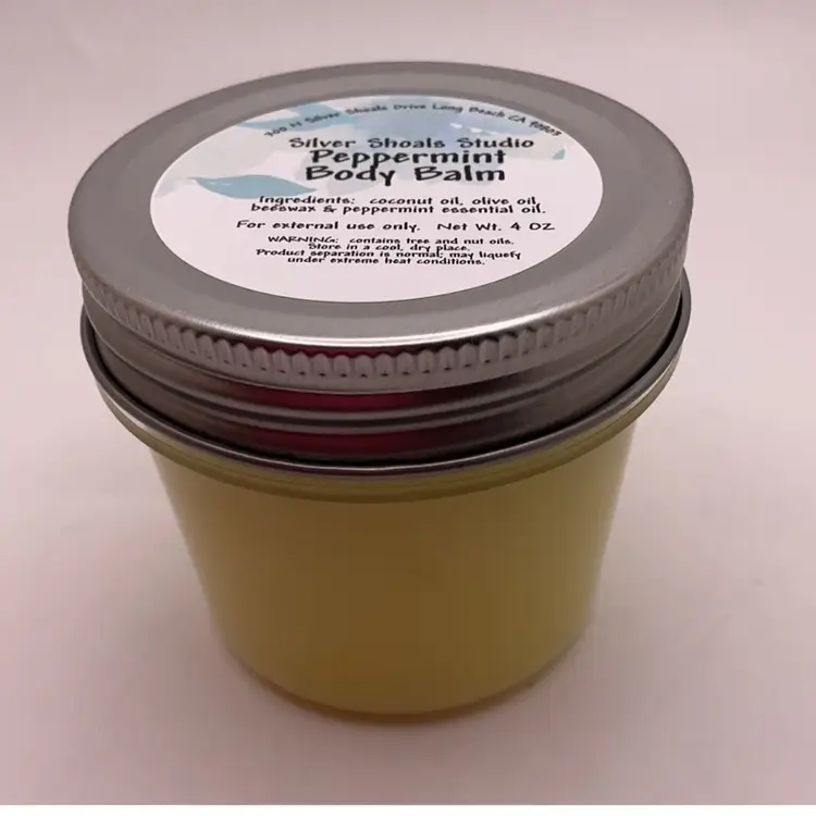 Made by Me!  Body Balm - PEPPERMINT - 4 OZ