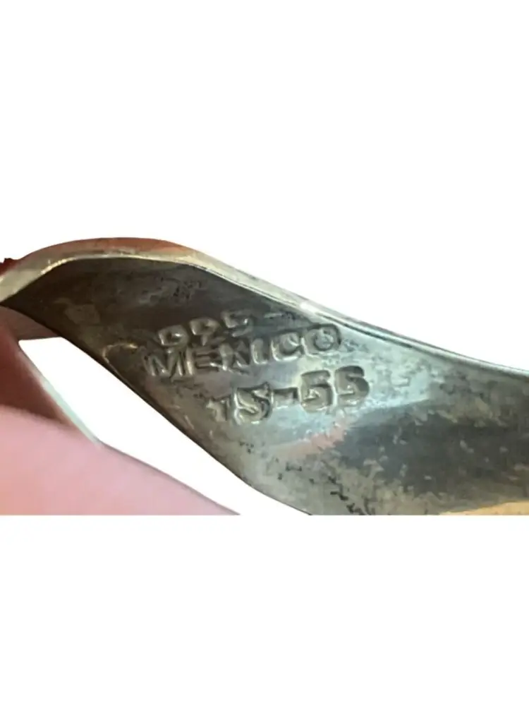 Sterling Silver Modernist Dangle Earrings 925 Hook Design 2" Long 16 Grams