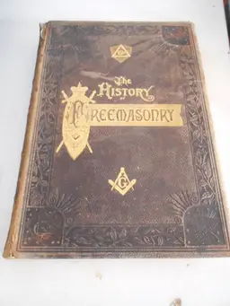 1886 History of Freemasonry # 3 Antiquities Symbols Constitutions Customs Gould