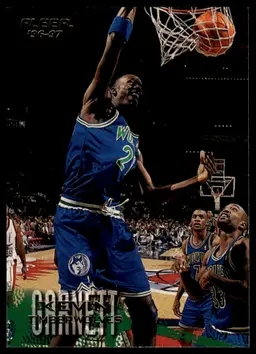 1996-97 Fleer #64 Kevin Garnett Minnesota Timberwolves