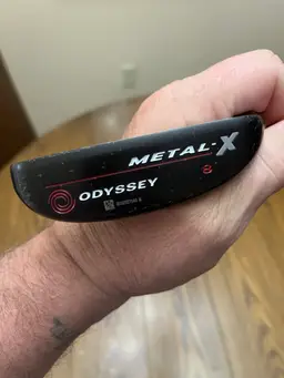 RARE Odyssey Metal-X 8 Heel-Shafted Blade 35” Putter Golf Club 8802 Napa