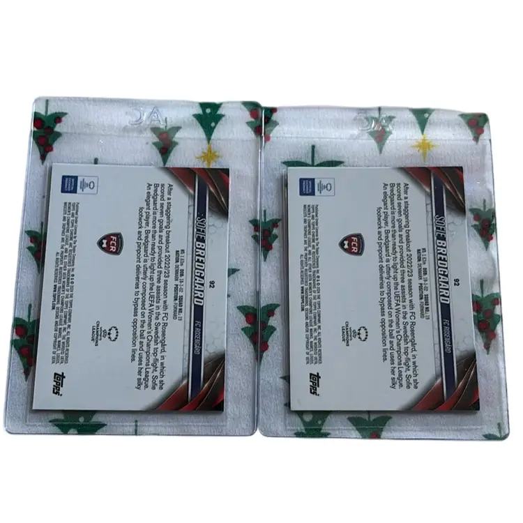 Sofie Bredgaard Lot Sapphire Uwcl Topps 2024 Fc Rosengaard