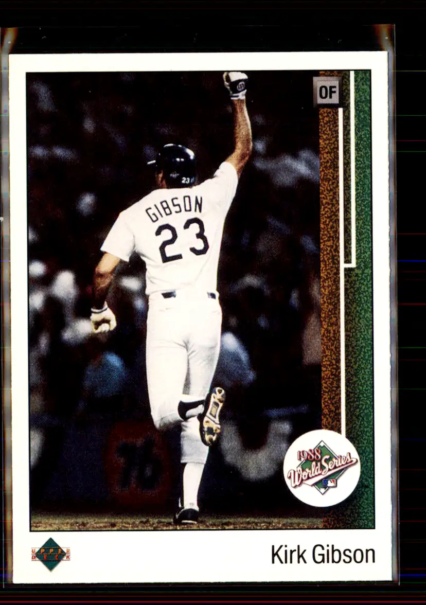 Kirk Gibson 1989 Upper Deck 1988 Great World Series Moments #666 - Los Angeles Dodgers - (146-)