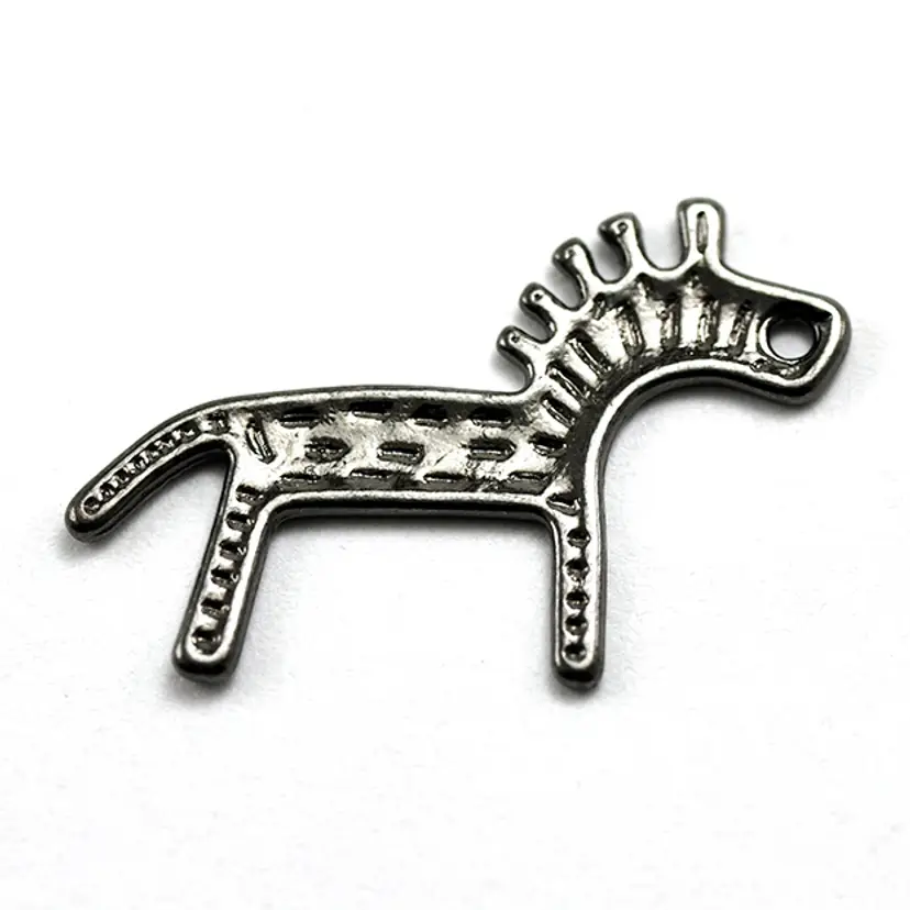 10pcs Primitive Zebra or Horse Charms #CC168