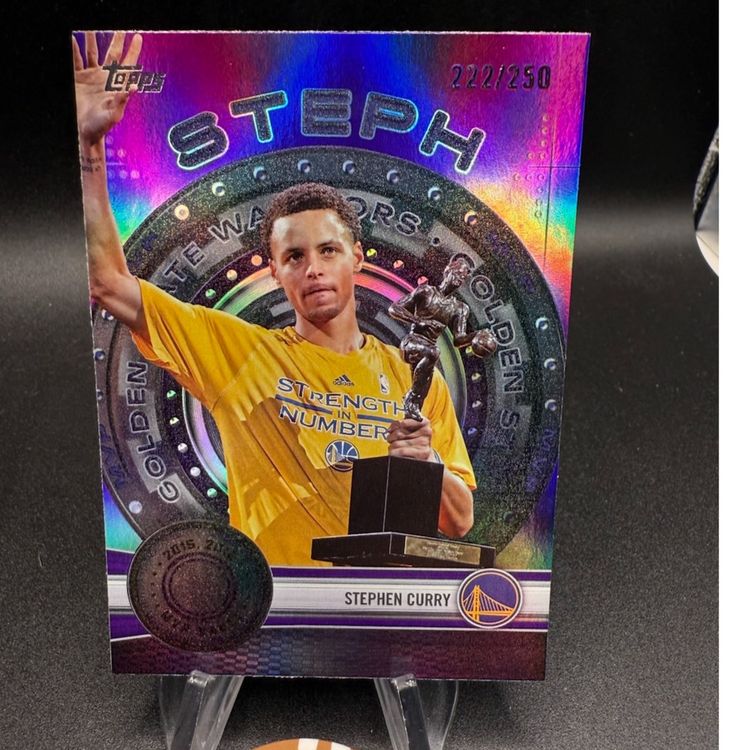 Strong Curry MVP Value #/250 25-26 Topps NBA Golden State Warriors