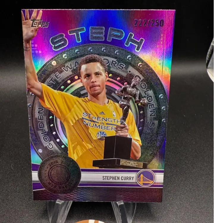 Strong Curry MVP Value #/250 25-26 Topps NBA Golden State Warriors