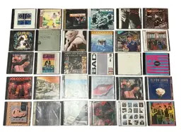 Classic Rock CD Lot of 30 AC/DC Zeppelin Bad Co. Clapton Elton CCR etc....RESALE