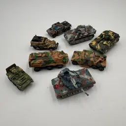 Vintage Not Sure Of Brand Military Vehicles