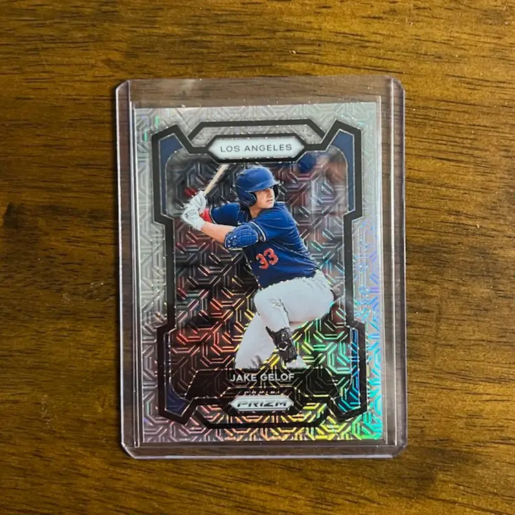 2024 Panini Prizm Jake Gelof Mojo Prizm 25/25