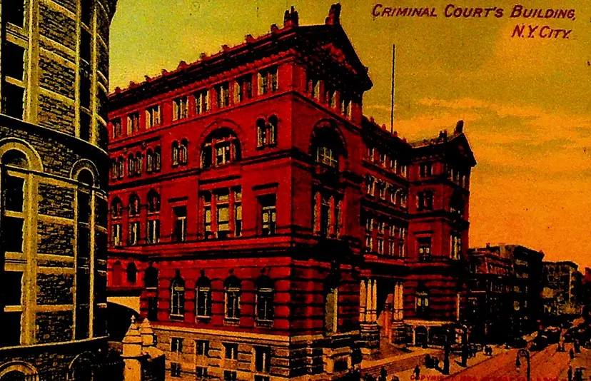 Criminal Courts Building New York City Postcard