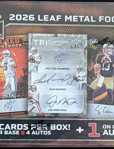 S6E18 - 26 Leaf Metal Football Mixer Treasure Hunt
