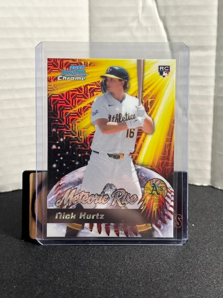 NICK KURTZ 2025 Bowman Chrome Mega Meteoric Rise Mojo Refractor RC #MR7 A1139