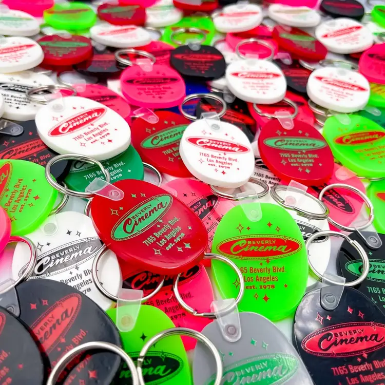 New Beverly Cinema Keychain - Various Colors
