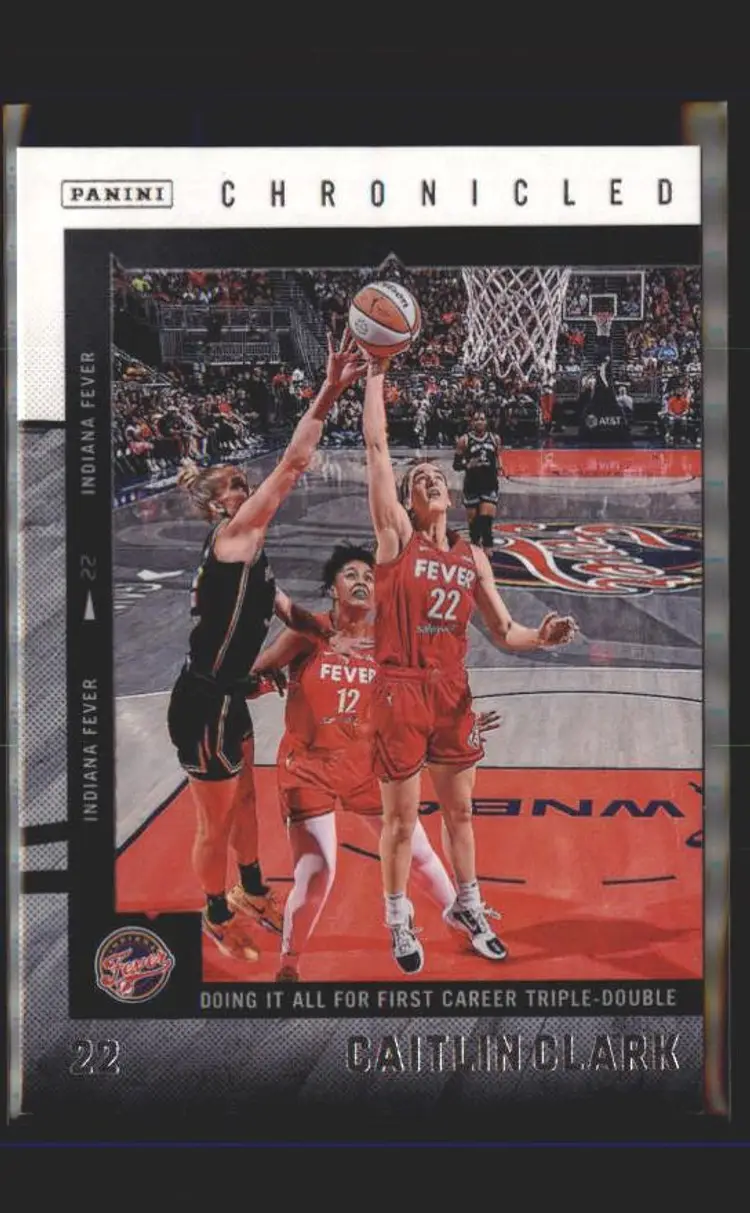 2025 Panini Caitlin Clark Chronicled #5 Caitlin Clark - (137) - Indiana Fever