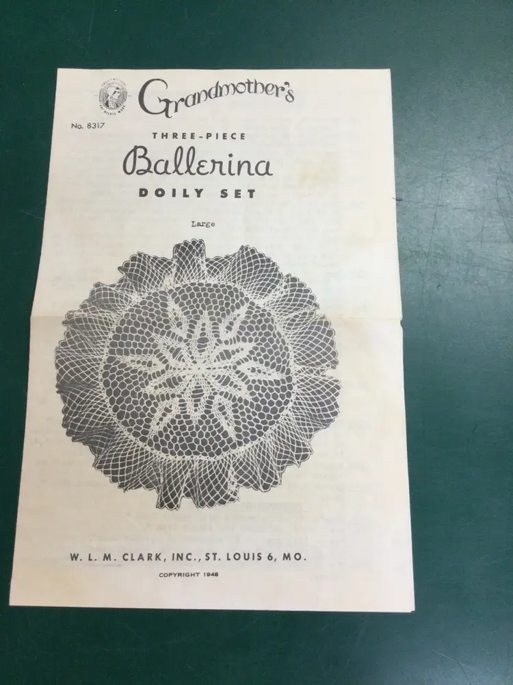 Vintage Crochet Instructions