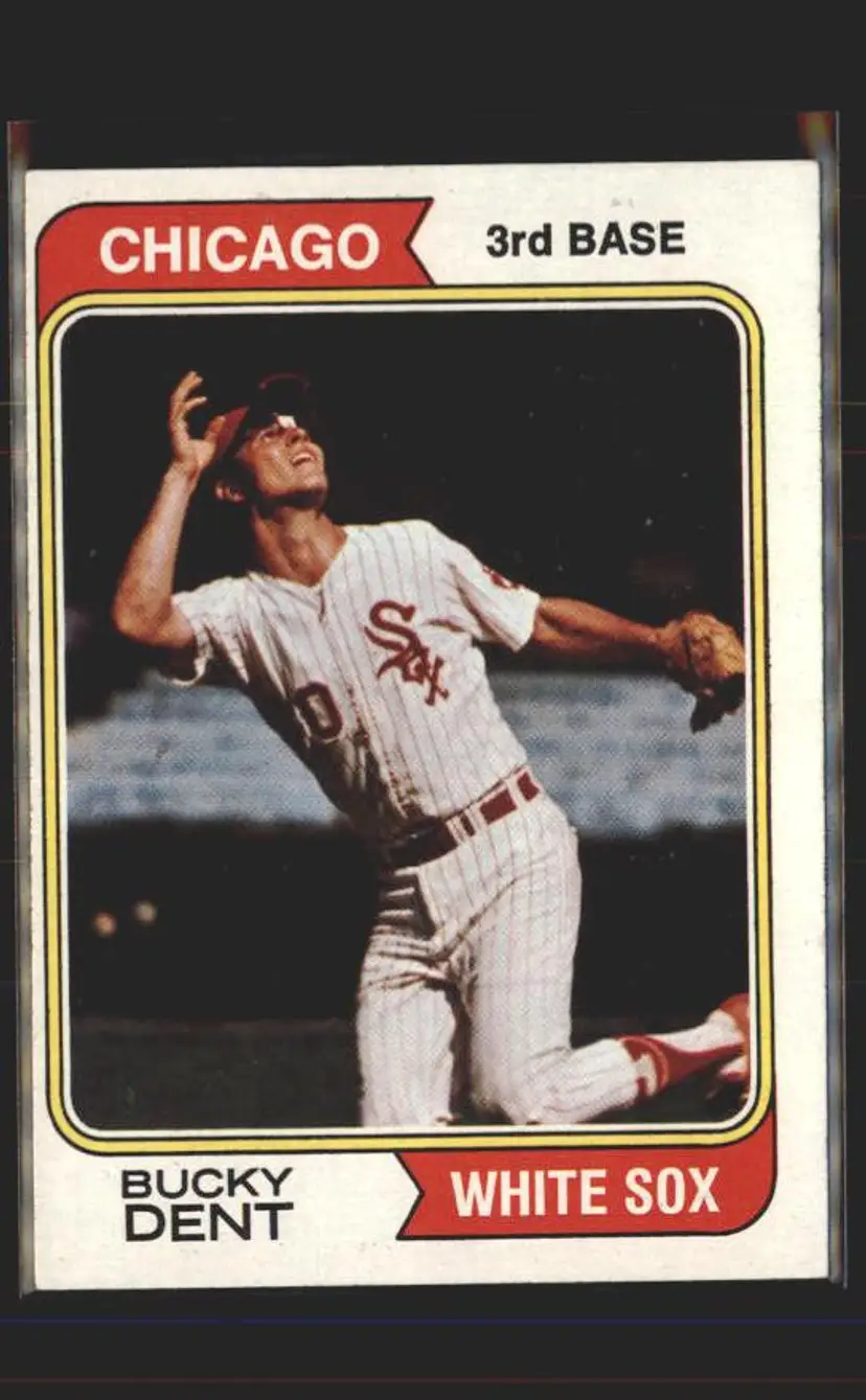 1974 Topps #582 Bucky Dent - (pk5) - Chicago White Sox