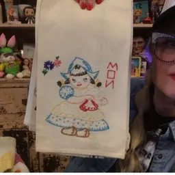 Days of the week dish towels