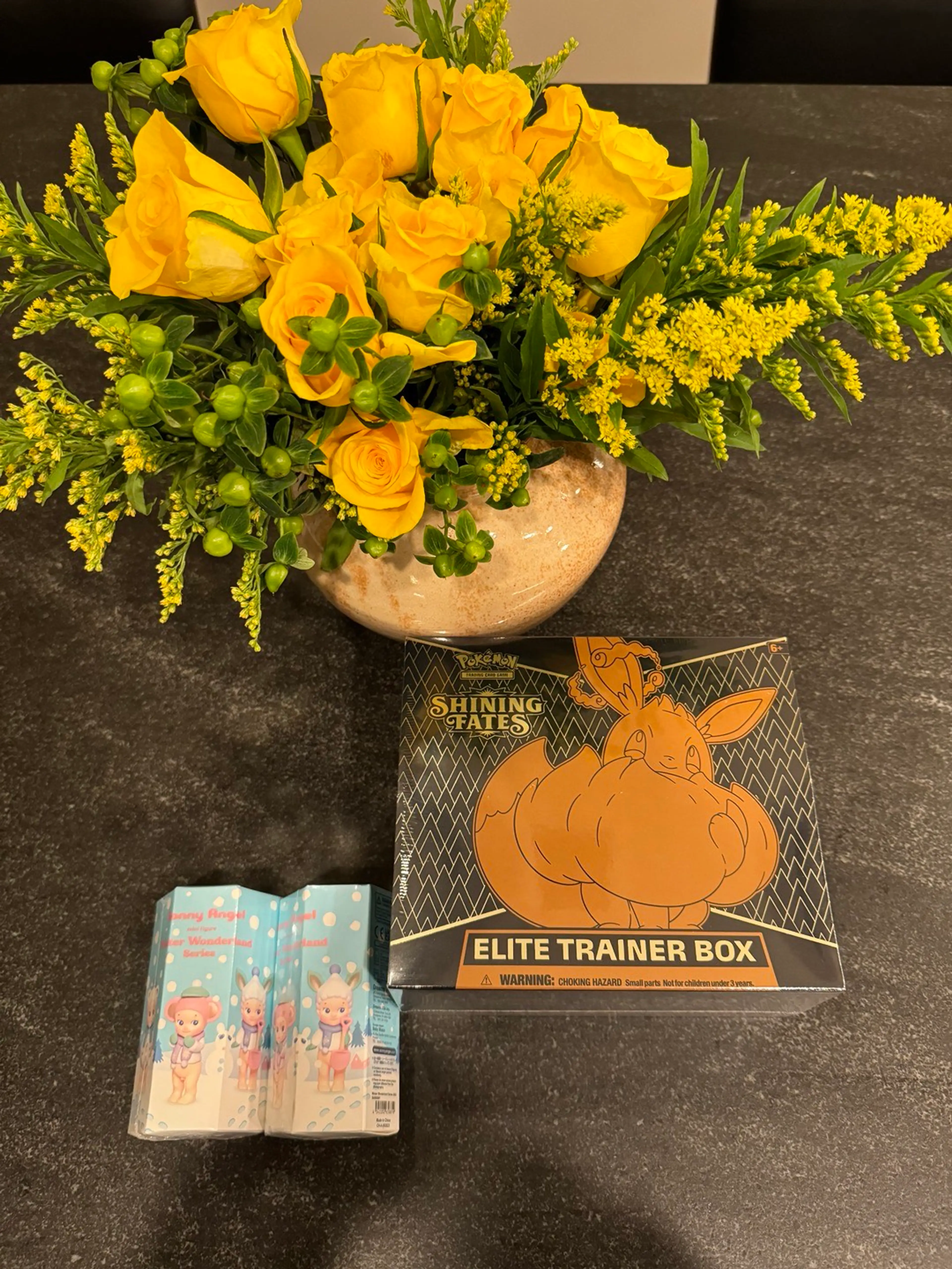 Shining Fates ETB and Sonny Angel unboxing!