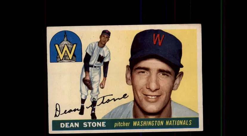 1955 Topps #60 Dean Stone - (pk-tl1) - Washington Senators