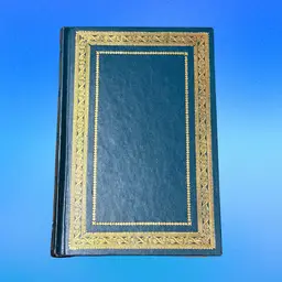 Vintage Hardcover Gilded Leatherette Edition The Christmas Books, Tales & Sketches Charles Dickens International Collectors Library (KK)