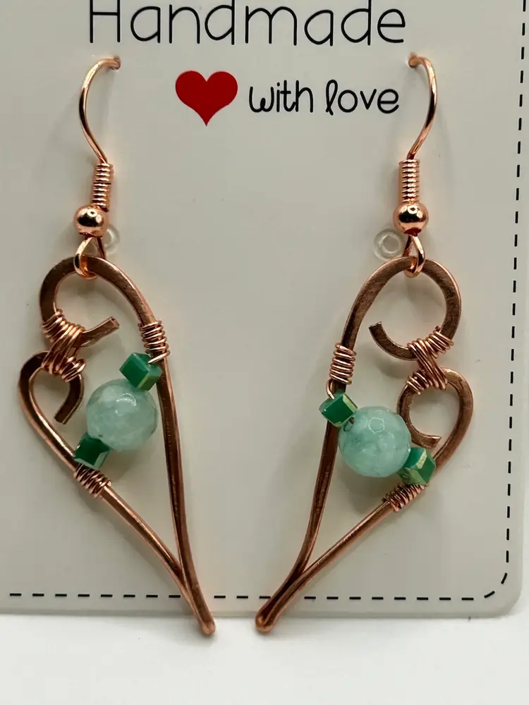 Handmade Copper Earrings