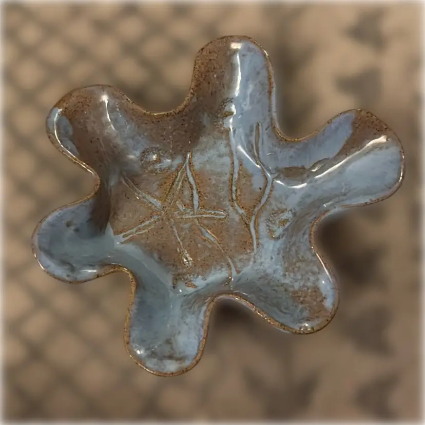 Starfish / Sea Star ⭐️ Squiggly Dish - Stamped
