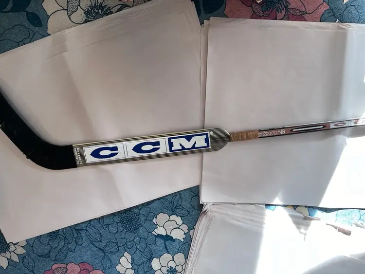 Washington Capitals Goalie Olaf Kolzig Game Signed Hockey Stick