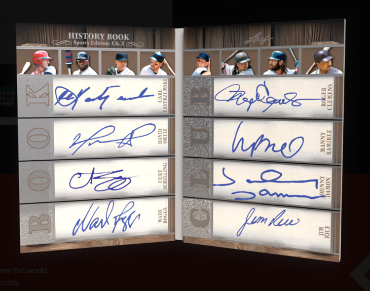 2025 Leaf History Book Sports Edition: Chapter 2 (Live Rip/Ship)