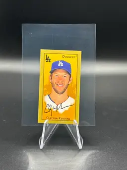 2025 Topps 205 Clayton Kershaw Broad Leaf (PR~9) Los Angeles Dodgers