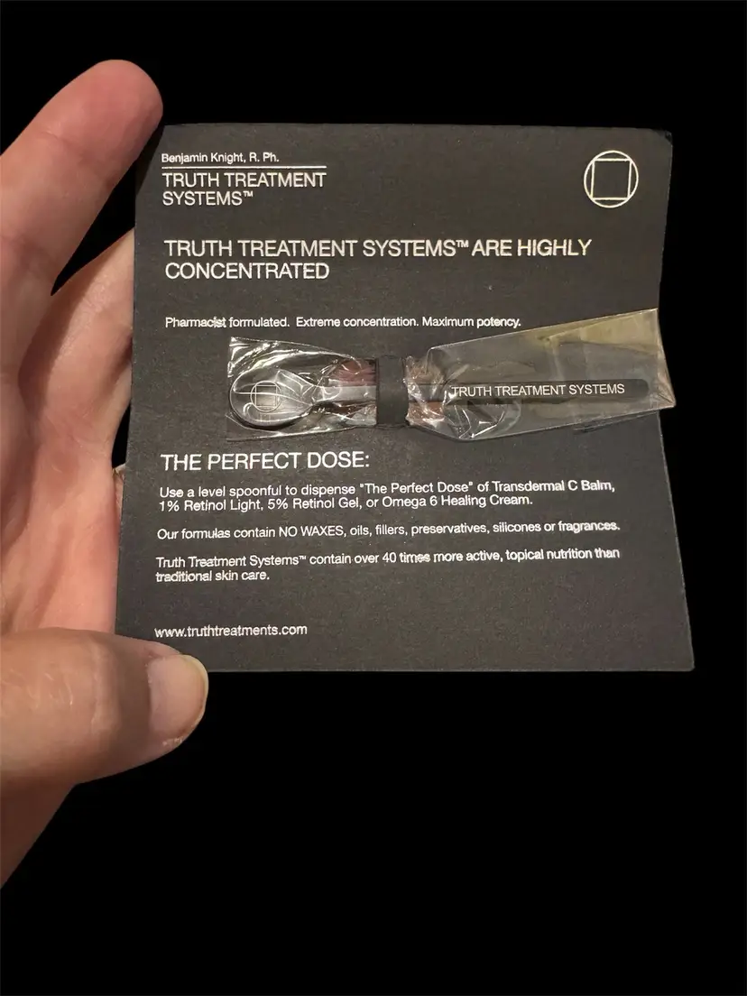 New! Trust Treatments Systems Skincare Dosing Spatula