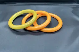 3 Bakelite Bangle Bracelets