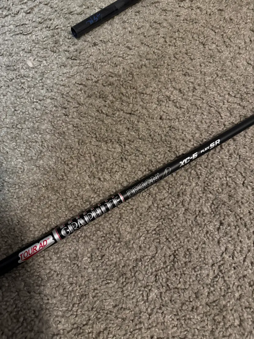 Graphite Design Tour AD XC-6 SR Flex Driver Shaft No Tip Low Launch Premium