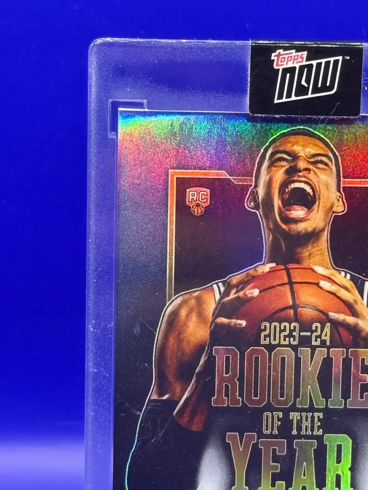 Victor Wembanyama Topps Now Rookie Of The Year