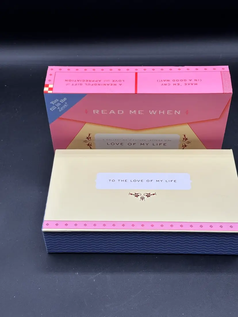 NEW Knock Knock Letters to the Love of My Life Read Me When Box Romantic Keepsake