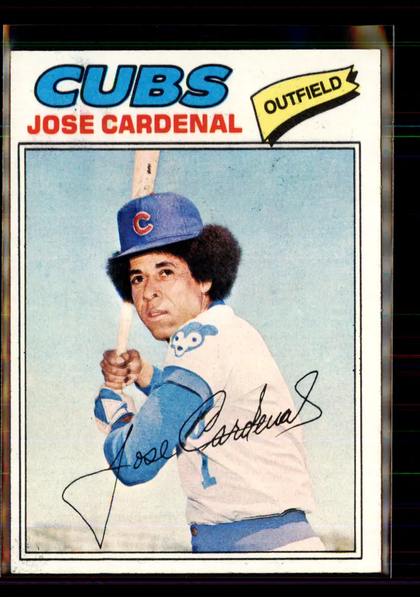 Jose Cardenal 1977 Topps #610 - (144) - Chicago Cubs