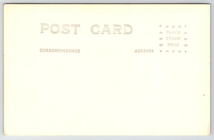 Postcard RPPC Glacier at Iceberg Lake Glacier National Park Montana Geology