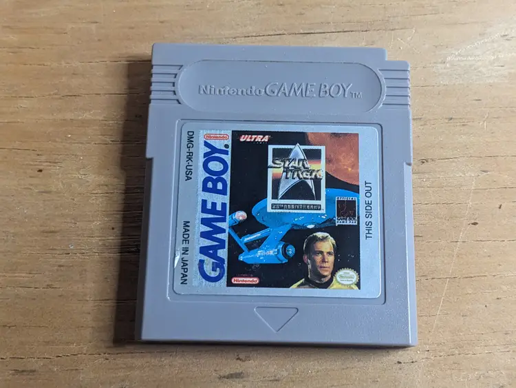 Star Trek 25th Anniversary Nintendo GameBoy Original