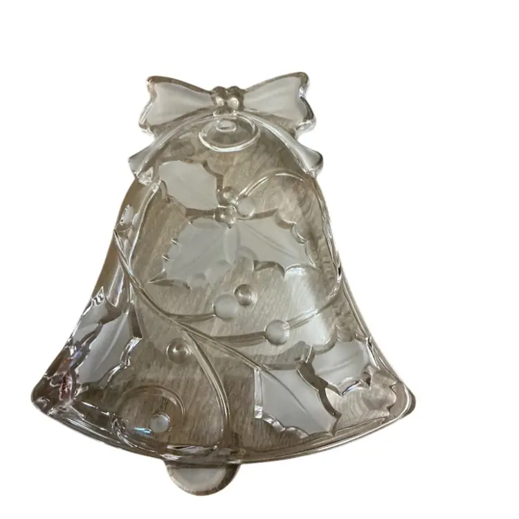 Mikasa Season’s Holly Bell Candy Plate