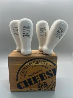 Rae Dunn Cheese Knife Set