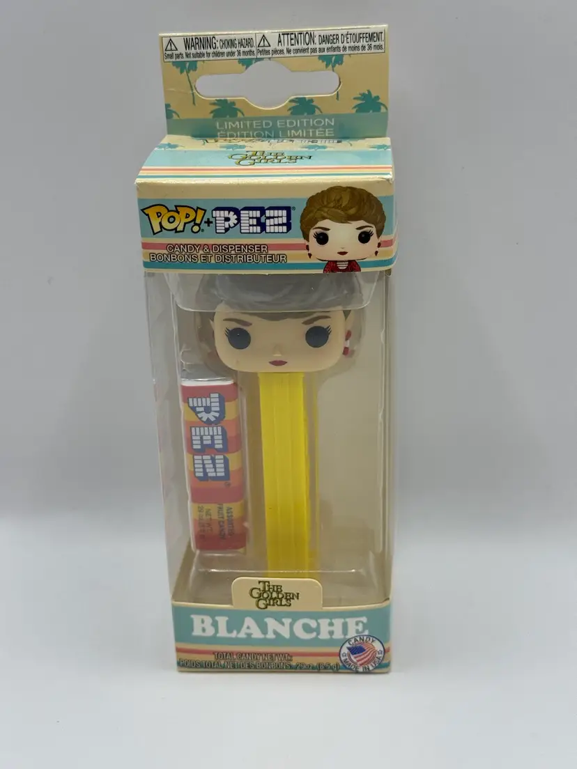 Funko Pop! Pez Dispenser The Golden Girls Blanche Candy Dispenser NIP