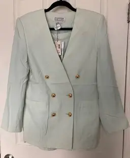 Atrium Collection NWT Light Green Fully Lined 2 Pc Skirt Suit  12