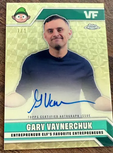 Topps Chrome VeeFriends Auction Break W/ Gary Vee & Live Rips