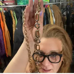 Chain Link Belt Necklace